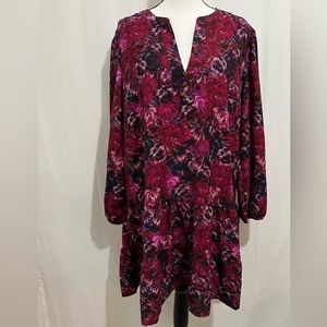 Time and tru floral print dress size 16/18 XL